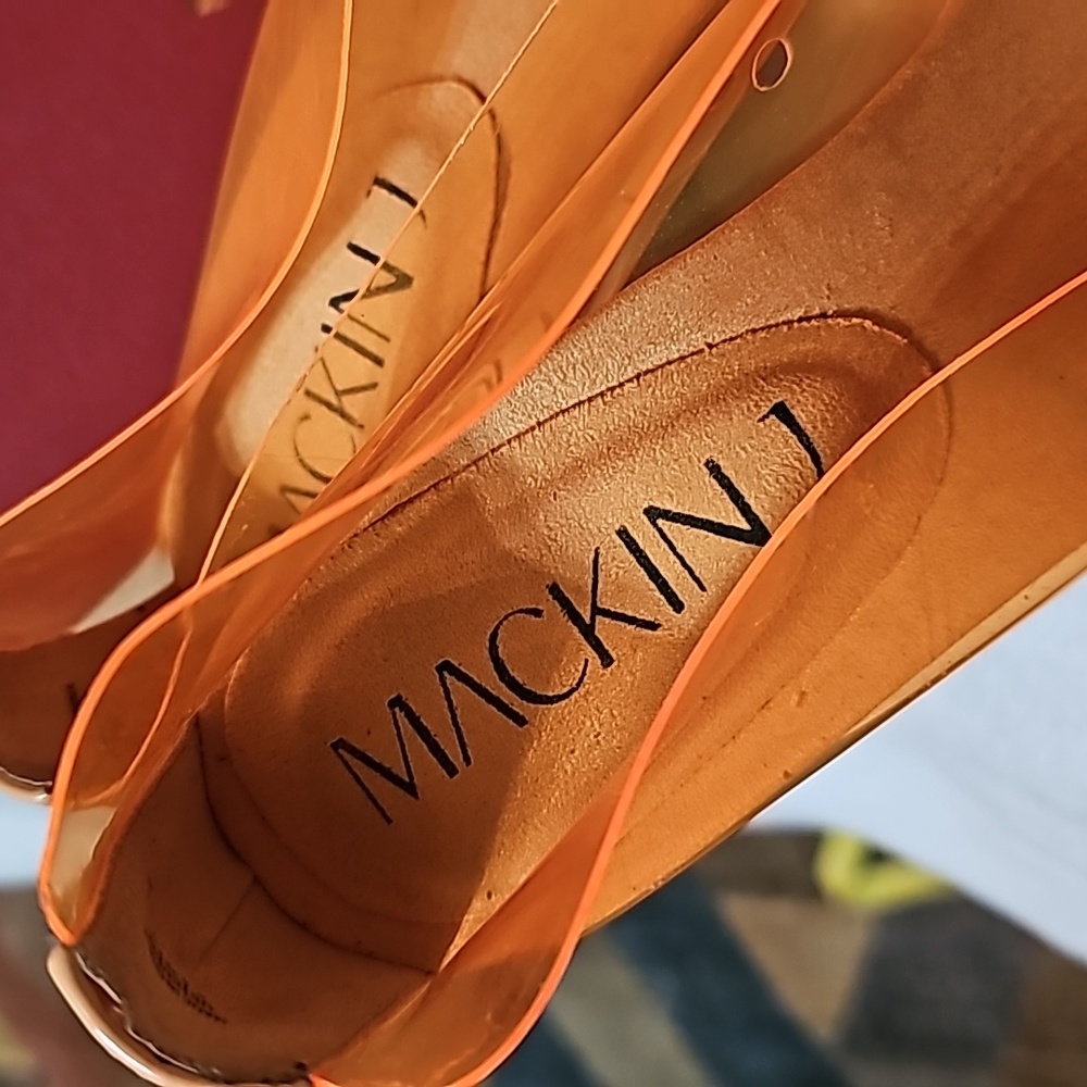 MACKIN J HEELS ORANGE - Picture 5 of 6